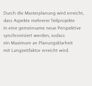 Masterplanung